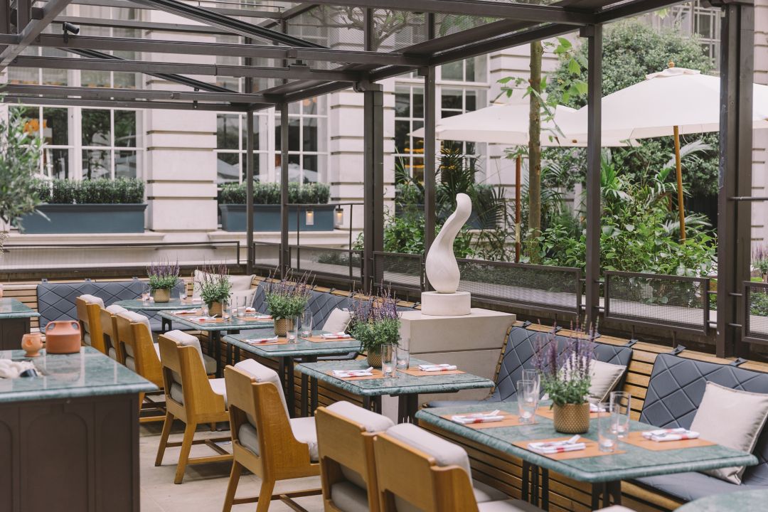Ruinart Winter Terrace | Rosewood London